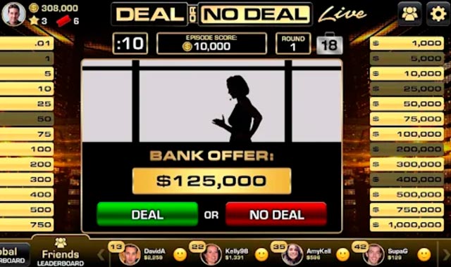 Captura del juego Deal or No deal