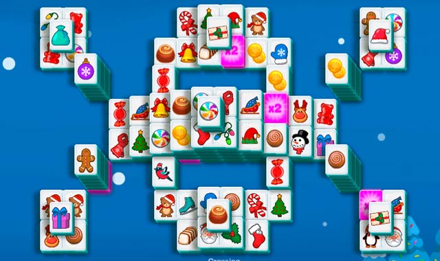 Captura del juego Mahjongg Candy Cane