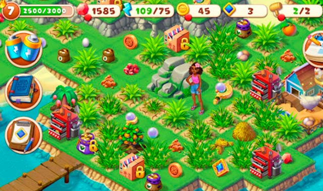 Captura del juego Tropical Merge