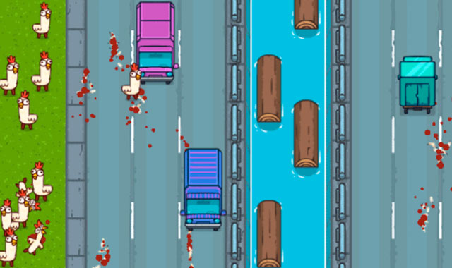 Captura del juego Go Chicken Go