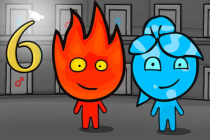 Portada del juego Fireboy And Watergirl 6: Fairy Tales