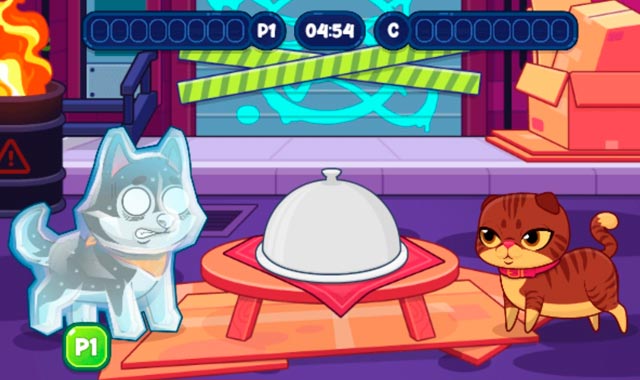 Captura del juego Funny Food Duel