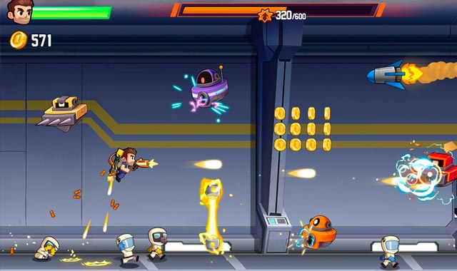 Captura del juego Jetpack Joyride