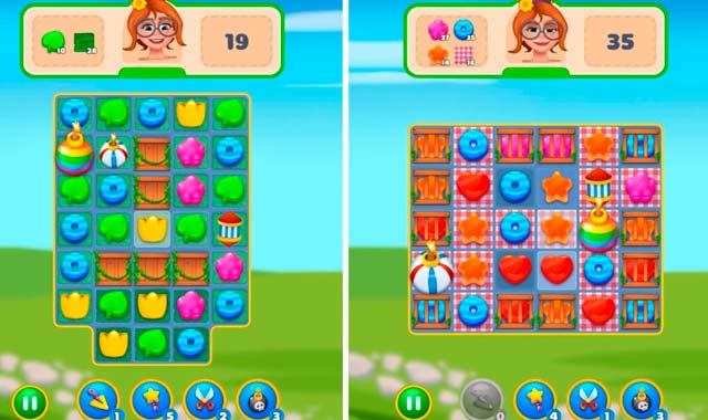 Captura del juego Jewel Garden Story