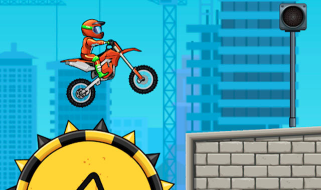 Captura del juego Moto X3M Bike Race