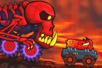 Portada del juego Car Eats Car: Volcanic Adventure