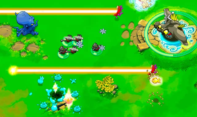 Captura del juego Ninja Hero Cats