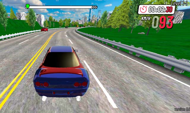Captura del juego Turbo Race 3D