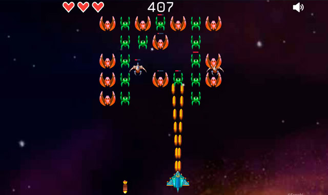Captura del juego Alien Attack
