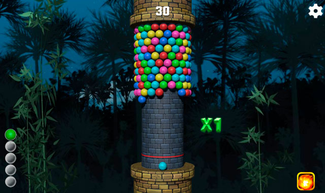 Captura del juego Bubble Tower 3D