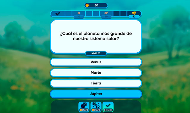 Captura del juego Quizmania Trivia Game