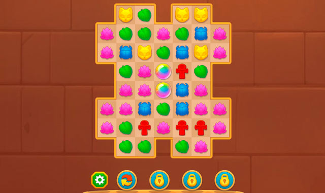 Captura del juego Wonders of Egypt Match