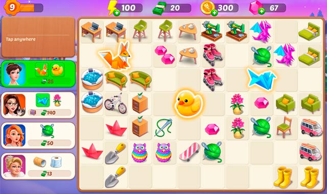 Captura del juego DesignVille: Merge & Design