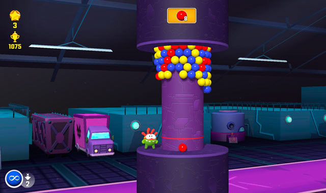 Captura del juego Om Nom Tower 3D