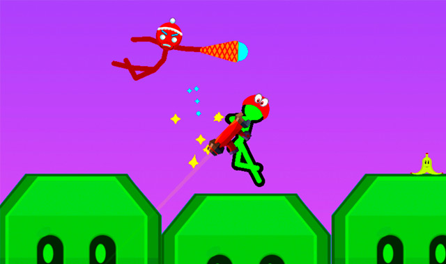 Captura del juego Battle of the red and blue agents