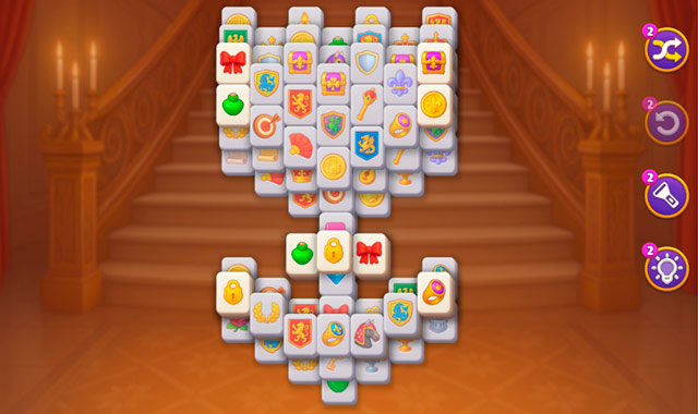 Captura del juego Kings and Queens Mahjong