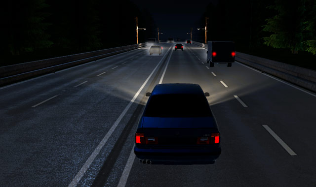Captura del juego M5 Traffic Racer