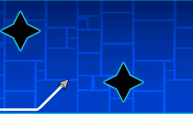 Captura del juego Geometry Dash: Wave Challenge
