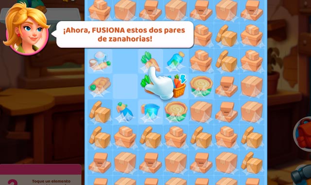 Captura del juego Merge Haven