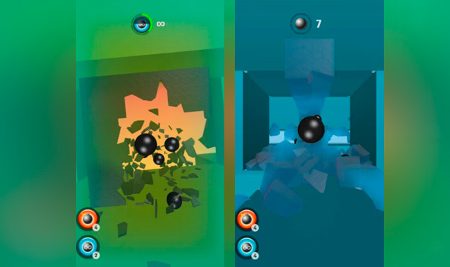 Captura de pantalla del juego Glass Break