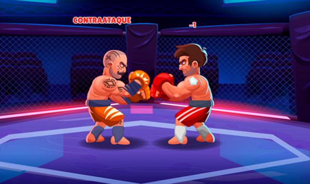Captura de pantalla del juego MMA Super Fight