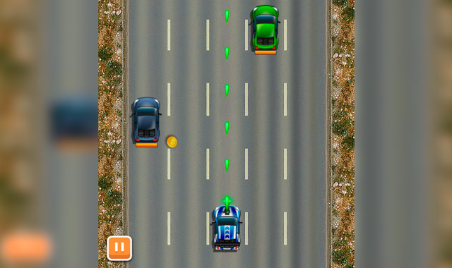 Captura de pantalla del juego Road Fury