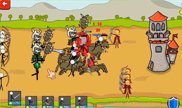 Captura del juego Stickman Kingdom Clash