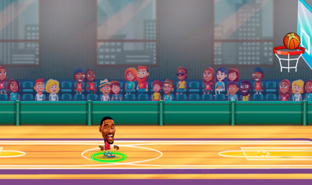 Captura de pantalla del juego Basketball Stars Legends 2026