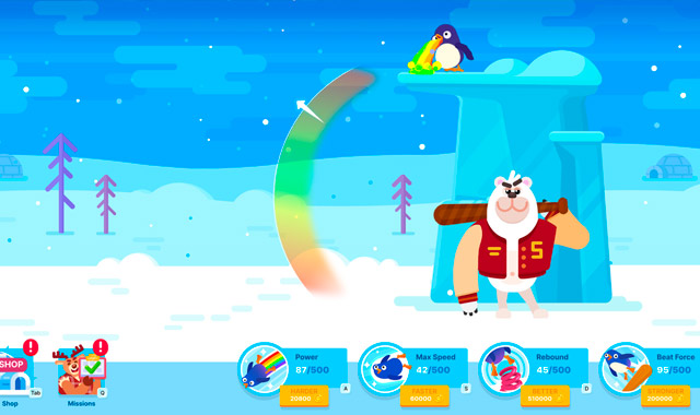 Captura de pantalla del juego Bouncemasters