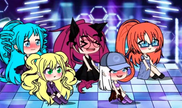 Captura de pantalla del juego Gacha Club