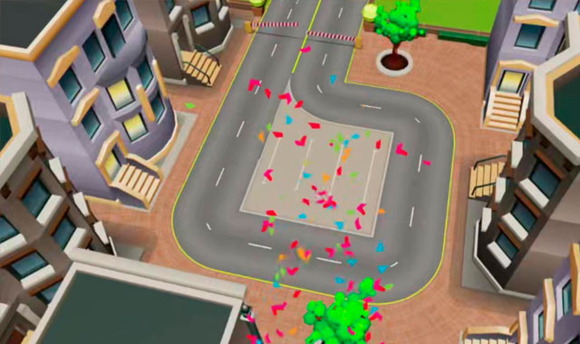 Captura de pantalla del juego Parking Jam