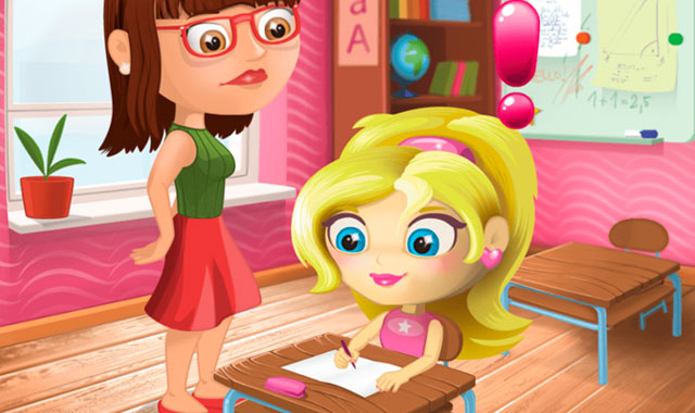 Captura de pantalla del juego Slacking School