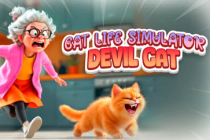 Portada del juego Cat Life Simulator: Devil Cat