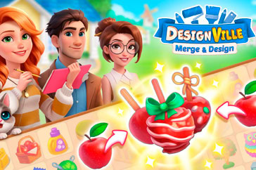 DesignVille: Merge & Design