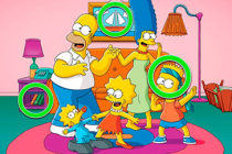 Portada del juego Find the differences: The Simpson