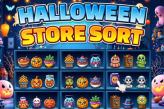 Halloween Store Sort