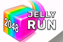 Portada del juego Jelly Run 2048