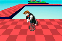 Portada del juego Obby but You’re on a Bike